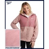 image:imageReebok Womens Fleece Jacket Lightweight ZipUp Hooded Winter Coat for Women  SuperSoft Plush Lining Feels Great Against Skin Versatile for Errands or Outdoor Wear Easy Layer Into WinterDusty Rose Pink