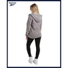 image:imageReebok Womens Fleece Jacket Lightweight ZipUp Hooded Winter Coat for Women  SuperSoft Plush Lining Feels Great Against Skin Versatile for Errands or Outdoor Wear Easy Layer Into WinterMedium Grey