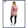 image:imageReebok Womens Fleece Jacket Lightweight ZipUp Hooded Winter Coat for Women  SuperSoft Plush Lining Feels Great Against Skin Versatile for Errands or Outdoor Wear Easy Layer Into WinterDusty Rose Pink