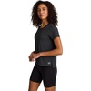 image:imageReebok Womens Flow Tshirt and 6 Short Set Slim Fit Moisture WickingBlack