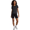 image:imageReebok Womens Flow Tshirt and 6 Short Set Slim Fit Moisture WickingBlack