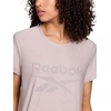 image:imageReebok Womens Glow Short Sleeve Crop Top TShirtAshes of Rose Heather