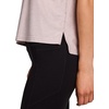 image:imageReebok Womens Glow Short Sleeve Crop Top TShirtAshes of Rose Heather