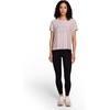 image:imageReebok Womens Glow Short Sleeve Crop Top TShirtAshes of Rose Heather