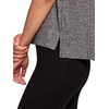 image:imageReebok Womens Glow Short Sleeve Crop Top TShirtBlack Heather