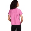 image:imageReebok Womens Glow Short Sleeve Crop Top TShirtRaspberry Rose Heather