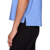 image:imageReebok Womens Glow Short Sleeve Crop Top TShirtUltramarine Heather