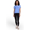 image:imageReebok Womens Glow Short Sleeve Crop Top TShirtUltramarine Heather