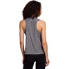 image:imageReebok Womens Glow Sleeveless Cropped Tank TopBlack Heather