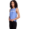 image:imageReebok Womens Glow Sleeveless Cropped Tank TopUltramarine Heather