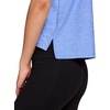 image:imageReebok Womens Glow Sleeveless Cropped Tank TopUltramarine Heather
