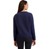 image:imageReebok Womens Graphic Crewneck SweatshirtDark Sapphire