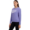 image:imageReebok Womens Graphic Crewneck SweatshirtLavender Violet