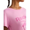 image:imageReebok Womens Graphic Crewneck TShirtLilac Chiffon  Lockup