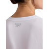 image:imageReebok Womens Graphic Crewneck TShirtStark White  Dotted