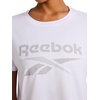 image:imageReebok Womens Graphic Crewneck TShirtStark White  Lockup