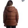 image:imageReebok Womens Heavyweight Quilted Puffer Parka Faux Fur Lined with Pockets  Wide Hood and Tall Collar Block Wind on Snowy Commutes Storm Placket Seals Out Chill Dependable Warmth for TripsCognac