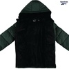 image:imageReebok Womens Heavyweight Quilted Puffer Parka Faux Fur Lined with Pockets  Wide Hood and Tall Collar Block Wind on Snowy Commutes Storm Placket Seals Out Chill Dependable Warmth for TripsHunter Green