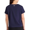 image:imageReebok Womens Hit Graphic Crewneck TShirt Standard Fit Lightweight Stretch Cotton FabricVector Navy