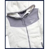 image:imageReebok Womens Hooded Snow Fleece ZipUp Softshell Jacket for Outdoor Wear  CloudSoft Warmth for Everyday Wear Sporty StreetReady Style Easy to Layer for Brunch Errands or Outdoor AdventuresWhite
