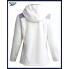 image:imageReebok Womens Hooded Snow Fleece ZipUp Softshell Jacket for Outdoor Wear  CloudSoft Warmth for Everyday Wear Sporty StreetReady Style Easy to Layer for Brunch Errands or Outdoor AdventuresWhite