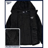 image:imageReebok Womens Hooded Snow Fleece ZipUp Softshell Jacket for Outdoor Wear  CloudSoft Warmth for Everyday Wear Sporty StreetReady Style Easy to Layer for Brunch Errands or Outdoor AdventuresBlack Ink