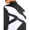 image:imageReebok Womens Id Bb Tricot Zipup Standard Fit Midweight Poly Tricot Fleece FabricBlack