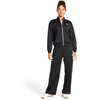 image:imageReebok Womens Id Bb Tricot Zipup Standard Fit Midweight Poly Tricot Fleece FabricBlack