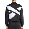 image:imageReebok Womens Id Bb Tricot Zipup Standard Fit Midweight Poly Tricot Fleece FabricBlack