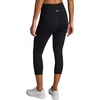 image:imageReebok Womens Id Train Capri Slim Fit 20 Inseam Lightweight Stretch Poly Motion Interlock Fabric MoistureWickingBlack