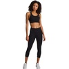 image:imageReebok Womens Id Train Capri Slim Fit 20 Inseam Lightweight Stretch Poly Motion Interlock Fabric MoistureWickingBlack