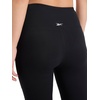 image:imageReebok Womens Id Train Capri Slim Fit 20 Inseam Lightweight Stretch Poly Motion Interlock Fabric MoistureWickingOriginal Black
