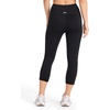 image:imageReebok Womens Id Train Capri Slim Fit 20 Inseam Lightweight Stretch Poly Motion Interlock Fabric MoistureWickingOriginal Black