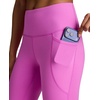 image:imageReebok Womens Id Train Capri Slim Fit 20 Inseam Lightweight Stretch Poly Motion Interlock Fabric MoistureWickingVector Virtual Pink