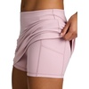 image:imageReebok Womens Id Train Interlock Slim Tennis 35 Skort Slim FitMuted Mauve