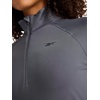 image:imageReebok Womens Id Train Peached Fitted Quarterzip Slim FitCold Grey 6