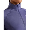 image:imageReebok Womens Id Train Peached Fitted Quarterzip Slim FitTwilight Purple