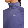 image:imageReebok Womens Id Train Peached Fitted Quarterzip Slim FitTwilight Purple