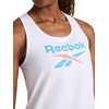 image:imageReebok Womens Identity Big Logo Short Sleeve TShirt Standard Fit Lightweight 100 Cotton Jersey FabricWhite