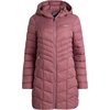 image:imageReebok Womens Long Puffer Parka Quilted Midweight Winter Jacket for Women  Full Coverage Silhouette for Daily ColdWeather Wear Flattering Fit Through Every Shape Transitions Into WinterDusty Orchid