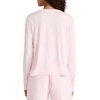 image:imageReebok Womens Long Sleeve Crewneck Top Standard Fit Lightweight Stretch Poly Marled Jersey FabricFrosted Berry