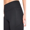 image:imageReebok Womens Lux HighRise Bike 6 Short Slim Fit Lightweight Stretch Nylon Fabric MoistureWickingBlack