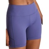 image:imageReebok Womens Lux HighRise Bike 6 Short Slim Fit Lightweight Stretch Nylon Fabric MoistureWickingTwilight Purple