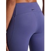 image:imageReebok Womens Lux Hr Tight Pant Slim Fit 26 Inseam Lightweight Stretch Nylon Interlock Fabric MoistureWickingTwilight Purple