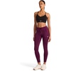 image:imageReebok Womens Momentum Brushback Legging Standard Fit 28 Inseam Lightweight Stretch Poly Performance Jersey FabricPotent Purple
