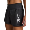 image:imageReebok Womens Motion Core Vector Running 35 ShortsGrey