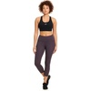image:imageReebok Womens Odyssey Highrise Capri Leggings 22inch InseamSmoky Volcano