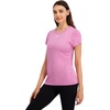image:imageReebok Womens Off The Charts Performance Crewneck TShirtCrocus Heather