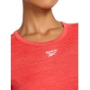 image:imageReebok Womens Off The Charts Performance Crewneck TShirtHibiscus Heather