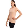 image:imageReebok Womens Off The Charts Performance Crewneck TShirtPapaya Punch Heather